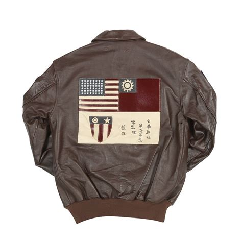 replica flying tigers flight jacket|flying tigers a2 leather jacket.